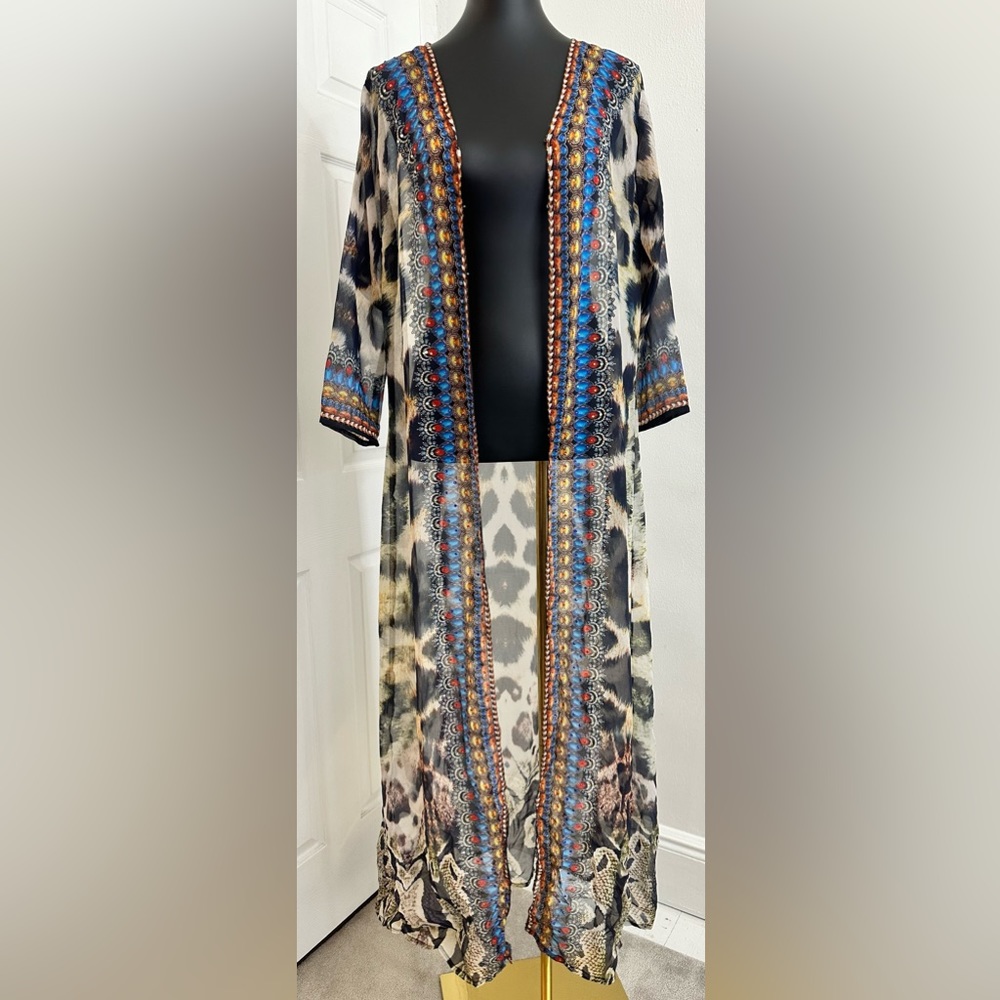 Venus Long Kimono Cover Up